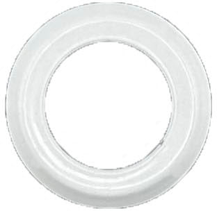 GAFFRIG FLAT BEZEL 3/4 I.D. x 1 5/16 O.D. FOR IGNITION SWITCH WHITE
