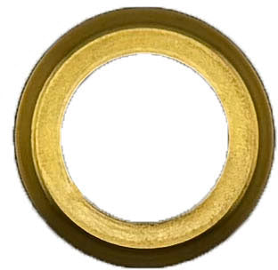 GAFFRIG FLAT BEZEL 3/4 I.D. x 1 5/16 O.D. FOR IGNITION SWITCH GOLD