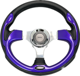 GAFFRIG URETHANE STEERING WHEEL WITH COLORED INSERTS PURPLE