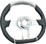 GAFFRIG STEERING WHEEL - LEATHER BLACK