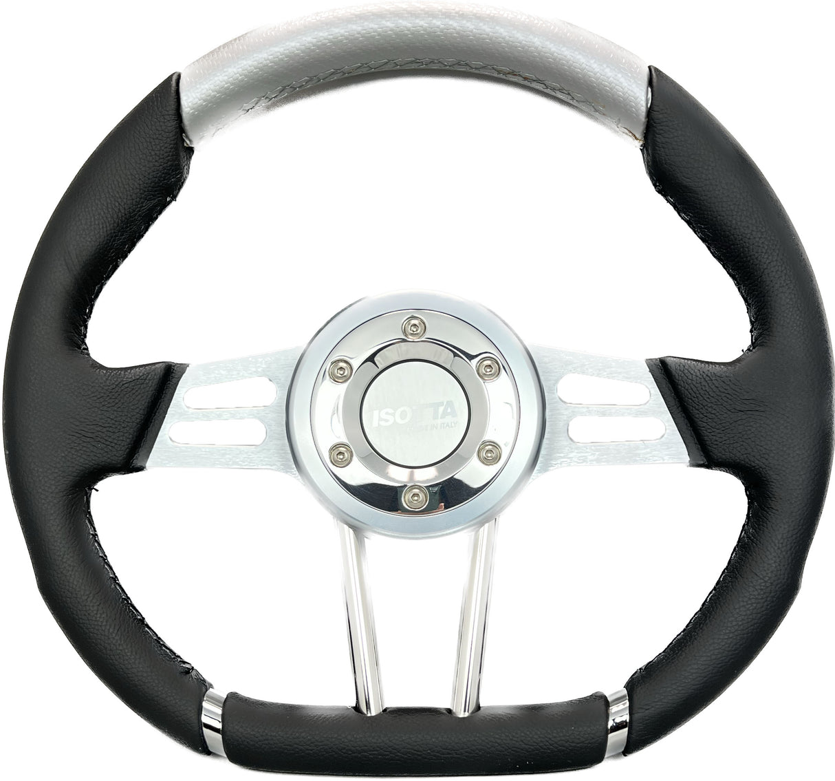 GAFFRIG STEERING WHEEL - LEATHER BLACK