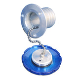 EDDIE MARINE BILLET FLUSH MOUNT DECK GAS FILL - NON VENTED 2 INCH HOSE