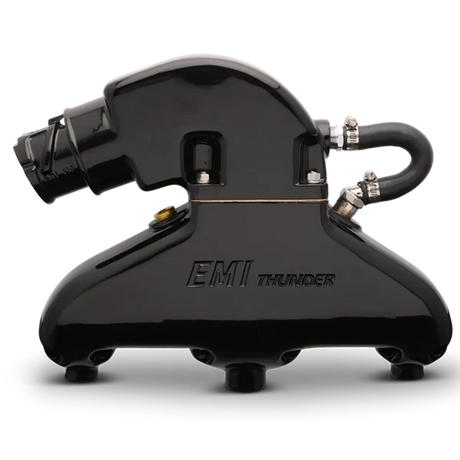 EDDIE MARINE EMI THUNDER EXHAUST SYSTEM - SB CHEVY WITH STANDARD ALUMINUM RISER