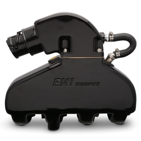 EDDIE MARINE EMI THUNDER EXHAUST SYSTEM - BB CHEVY WITH STANDARD ALUMINUM RISERSRISERS