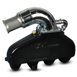 EDDIE MARINE EMI THUNDER EXHAUST SYSTEM - BB CHEVY WITH SS SILENT CHOICE RISER