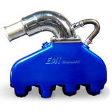 EDDIE MARINE EMI THUNDER EXHAUST SYSTEM - BB CHEVY WITH SS SILENT CHOICE RISER