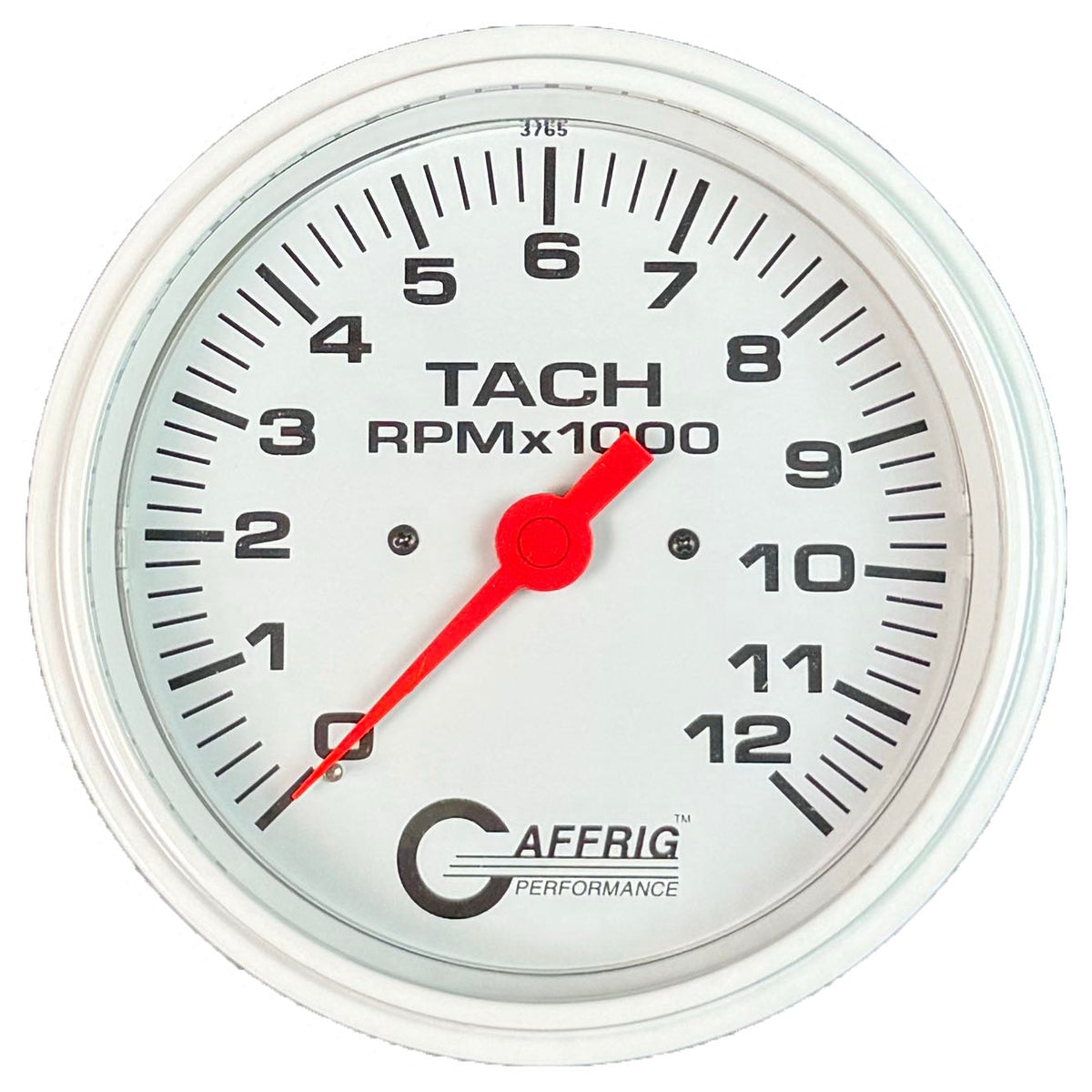 GAFFRIG RACING SERIES 7 GAUGE PACKAGE - 4 5/8 INCH & 2 5/8 INCH - WHITE