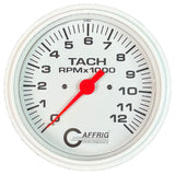 GAFFRIG RACING SERIES 7 GAUGE PACKAGE - 4 5/8 INCH & 2 5/8 INCH - WHITE