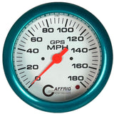 GAFFRIG 4 5/8 INCH GPS ANALOG SPEEDOMETER KIT - WHITE - 90 MPH, 120 MPH, 180 MPH