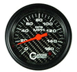 3 3/8" GPS Analog Speedo Head Carbon  