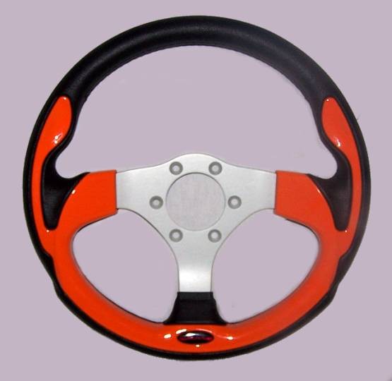 GAFFRIG URETHANE STEERING WHEEL WITH COLORED INSERTS