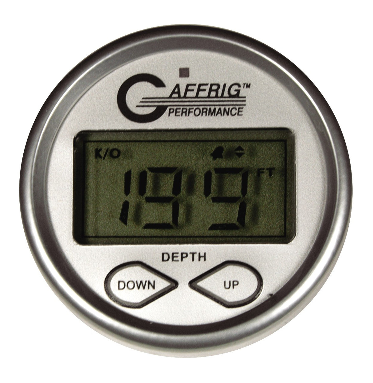 GAFFRIG HIGH PERFORMANCE DIGITAL DEPTH SOUNDER GAUGE KIT - WITH ALARM, AIR & WATER TEMP., AND TRANSDUCER