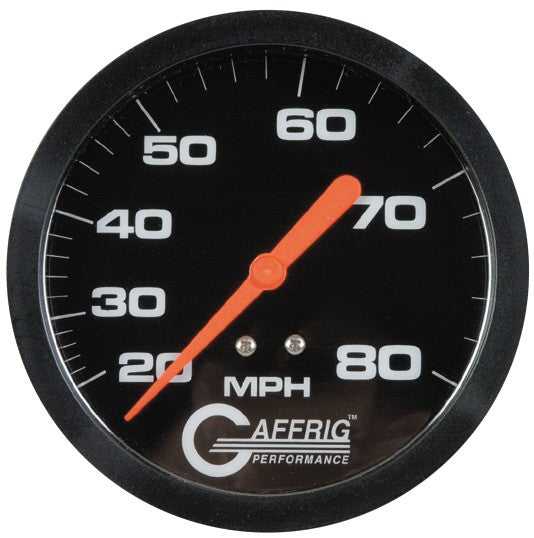 GAFFRIG 3 3/4 INCH LIQUID FILLED SPEEDOMETERS - HEAD ONLY